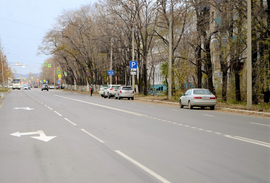 Хабаровский край: в Комсомольске-на-Амуре отремонтировали улицу Кирова